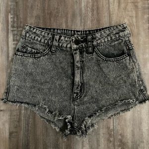 BDG High rise cheeky denim shorts